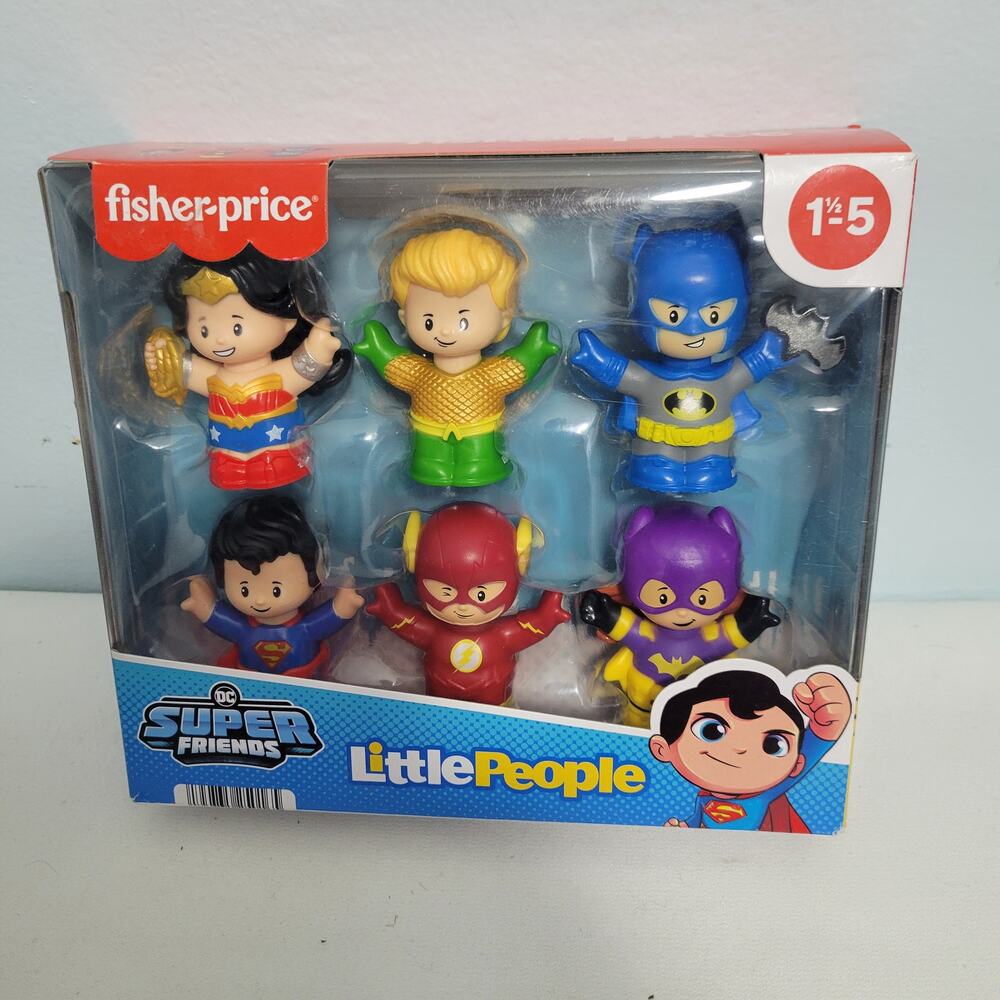 Fisher Price Little People DC Super Friends 2.5" Inch Figures 12725-2M5 - Picture 4 of 4